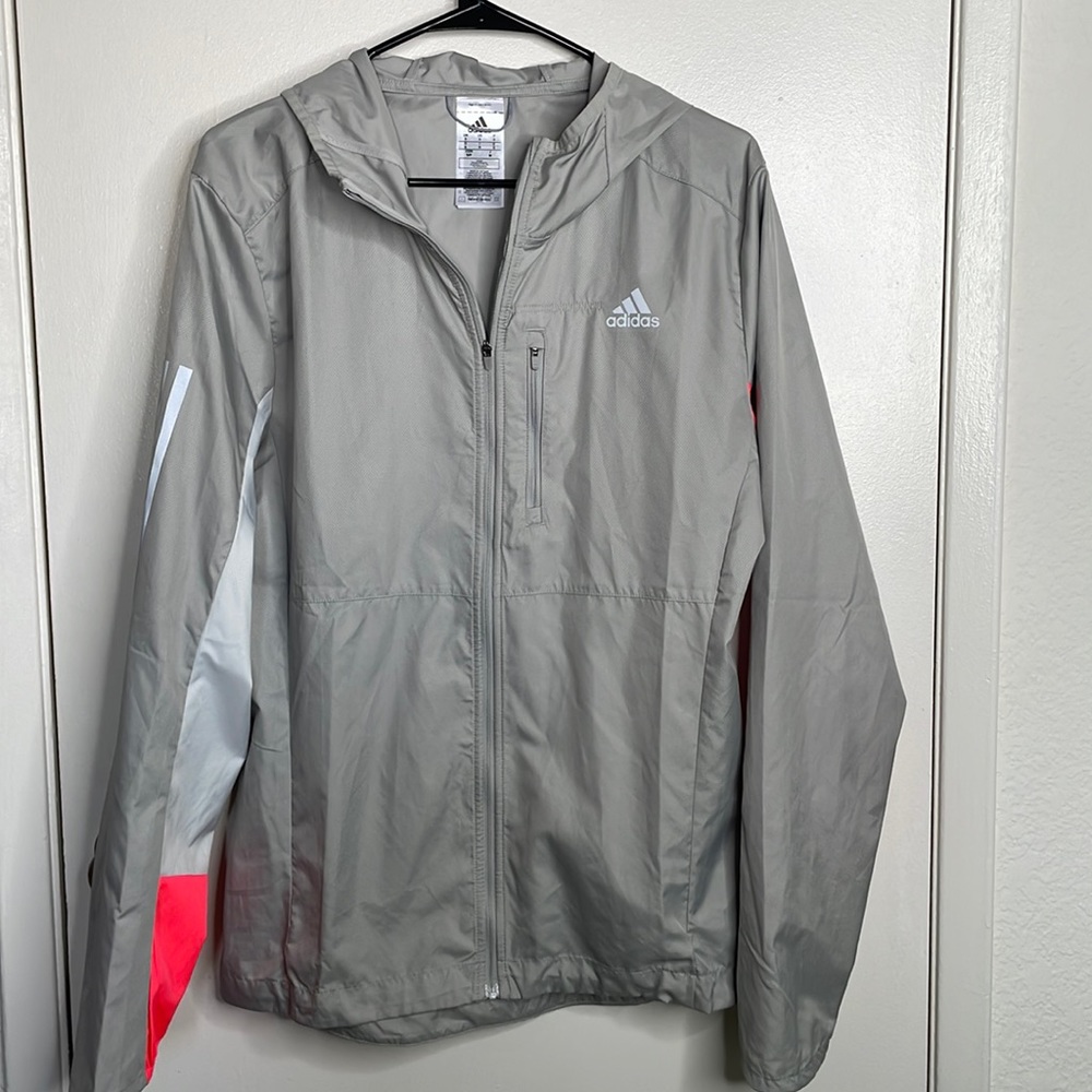 Adidas multi-color Windbreaker